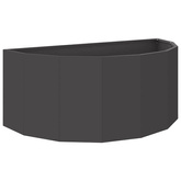 Donica Czarny 90 x 45 x 35 cm Stal