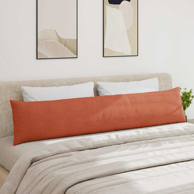 Poduszki na sofę 2 pcs Czerwono-pomarańczowy 200 x 40 cm