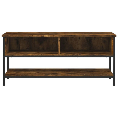 vidaXL Szafka pod TV, przydymiony dąb, 100x35x45 cm