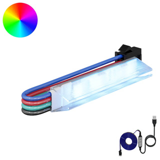 Taśma LED 12 pcs Czarny i Biały 1745 mm Miedź i plastik