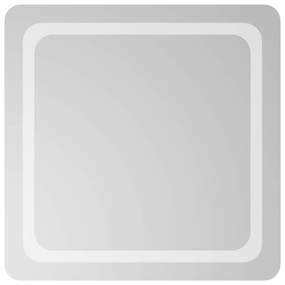 vidaXL Lustro łazienkowe z LED, 60x60 cm