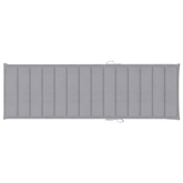 vidaXL Ogrodowy leżak z poduszką, lite drewno akacjowe