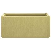 Skrzynka na kwiaty do ogrodu Zielony 80 x 36 x 35 cm PP