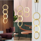 Zloty RING EARRING