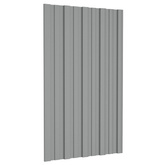 Panel dachowy 12 pcs Szary 80 x 45 cm Stal galwanizowana
