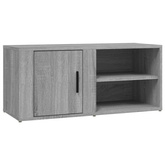 vidaXL Szafka pod TV, szary dąb sonoma, 80x31,5x36 cm