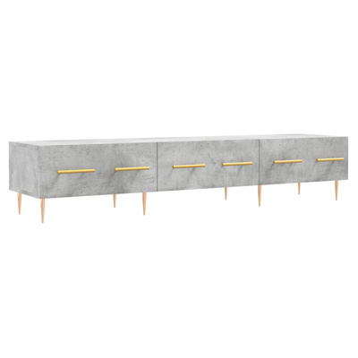 Szafka pod TV, szarość betonu, 150x36x30 cm vidaXL