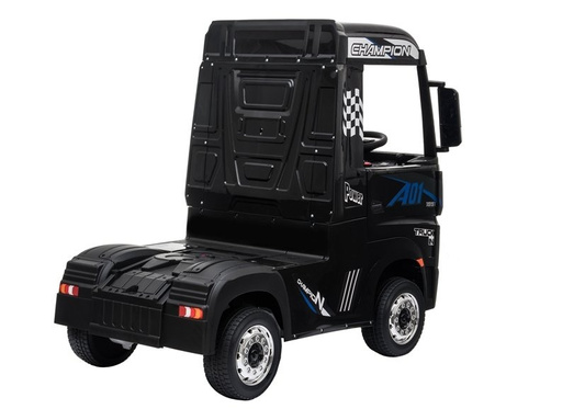 Auto Mercedes Actros Czarny Lakierowany Ciężarówka Dla Dzieci Pilot LED MP4