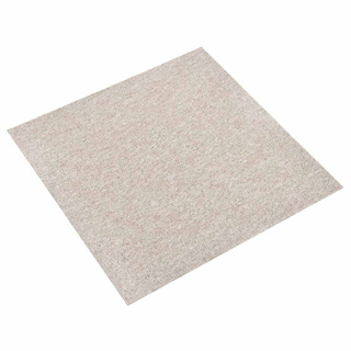 Dywan 20 pcs Jasny beż 50 x 50 cm 100% polipropylen