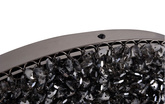 Designerska Lampa sufitowa czarny Swarovski Adani AD219