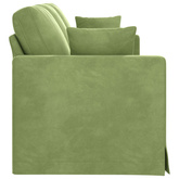 Sofa Jasnozielony 198 x 78 x 80 cm Aksamit