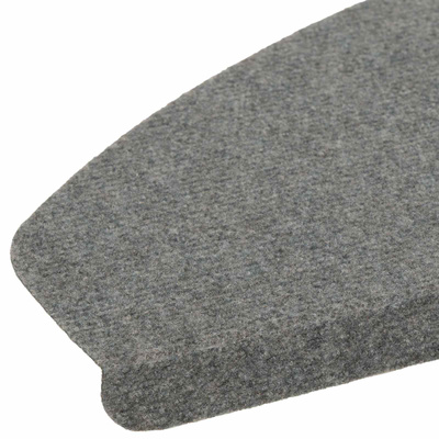 Samoprzylepne maty na schody 15 pcs Szary 80 x 28 x 3,5 cm