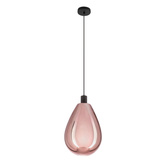 Lampa wisząca Denso 30 szklana kula miedziana do jadalni nad stół