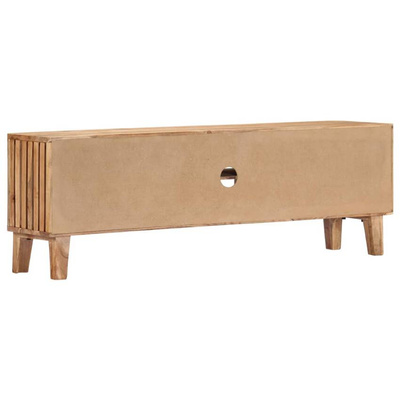 vidaXL Szafka pod TV, 130 x 30 x 45 cm, lite drewno akacjowe