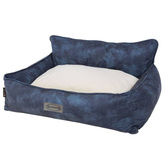 Scruffs & Tramps Legowisko dla psa Kensington, L, 90x70 cm, granatowe