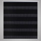 Roleta Zebra (40 x 100 cm) Czarna