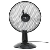 vidaXL Wentylator stołowy, 3 prędkości, 30 cm, 40 W, czarny