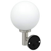 Zewnętrzna lampa ścienna 2 pcs Srebrny 28 x 25 x 38 cm