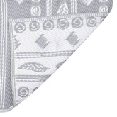 vidaXL Dywan zewnętrzny, szary, 190x290 cm, PP