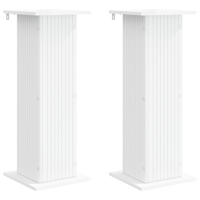 Stojak na rośliny 2 pcs Biały 30,5 x 30 x 80,5 cm
