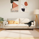 Chodnik dywanowy MARSA Kremowy 120 x 170 cm Poliester i PVC