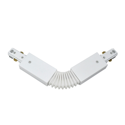 Łącznik elastyczny do szyny, giętki MEVA PRO Flex Connector-A White, biały EDO777518 EDO Solutions