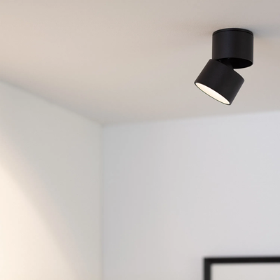 Lampa punktowa Czarna 7W Spot LED 4000-4500K Abruzzo Romeo