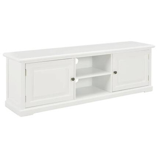 vidaXL Szafka pod TV, biała, 120 x 30 x 40 cm, drewniana