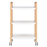 Stolik pomocnik kosmetyczny HS-09 drewno - biały 126766