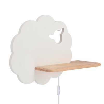 Półka podświetlana LED 5W IQ Kids Sheep biały 21-85139