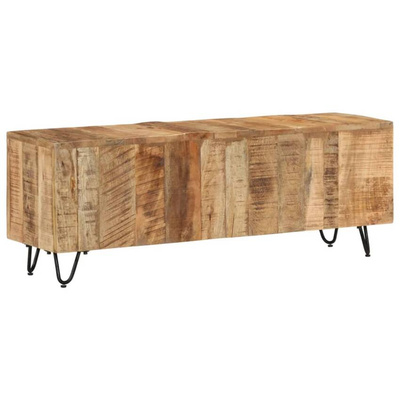 vidaXL Szafka pod TV, 110x30x40 cm, lite drewno mango