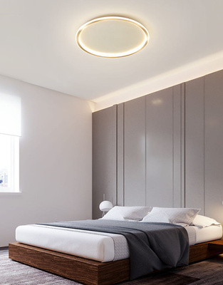 Plafon LED 36W Okragły Złoty CCT 3000K/4000K/6000K 50cm Abruzzo Angelo