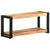 vidaXL Szafka pod TV, 90x30x40 cm, lite drewno akacjowe