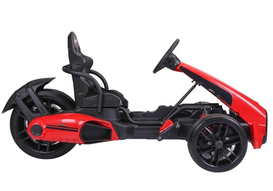 Gokart na Akumulator Dla Dzieci CH9939 Koła EVA Klakson Czerwony