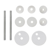 Deska klozetowa, MDF, wzór w kamyki