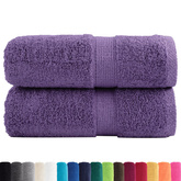 Ręczniki myjące Premium SOLUND 2 szt. Fioletowe 30x30 cm 600 gsm