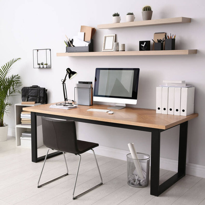 Lampka biurkowa kreślarska PIXI Black E27 zestaw czarny, podstawa i klips EDO777535 EDO Solutions