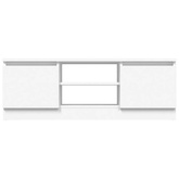 vidaXL Szafka pod TV, z drzwiczkami, biała, 102x30x36 cm