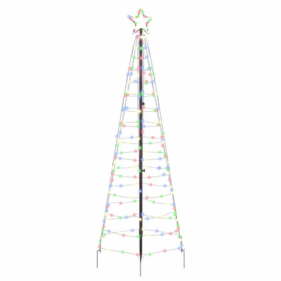 Ledowa Choinka Bożonarodzeniowa z Kolcami do Ziemi 250 cm