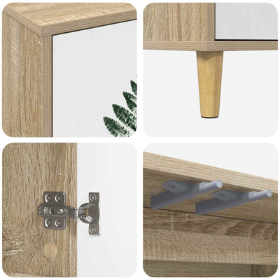 Szafka pod telewizor HANAU 69 x 33 x 50 cm Sonoma