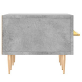 vidaXL Szafka pod TV, szarość betonu, 150x36x30 cm
