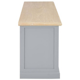 vidaXL Szafka pod TV, szara, 120 x 30 x 40 cm, drewniana