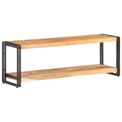 vidaXL Szafka pod TV, 120x30x40 cm, lite drewno akacjowe