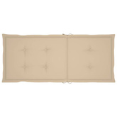 vidaXL Składane krzesła ogrodowe z poduszkami, 3 szt., drewno akacjowe