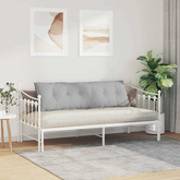Poduszka na plecy Szary chmur 160 x 19 x 50 cm tkanina