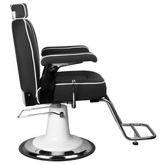 Gabbiano fotel barberski Amadeo czarny  125382