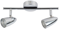 Lampa sufitowa Liberty listwa regulowana 2-punktowa LED do salonu metalowa