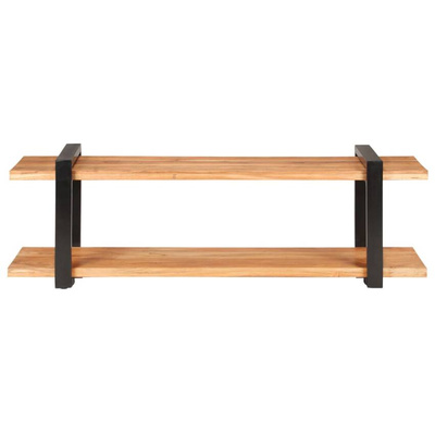 vidaXL Szafka pod TV, 130 x 40 x 40 cm, lite drewno akacjowe