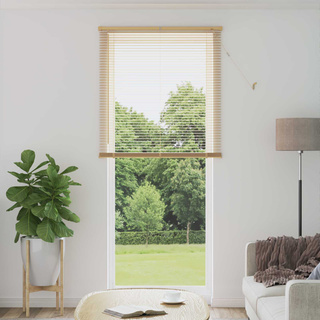 Żaluzja wenecka Jasnobrązowy ze wzorem 213 x 90 cm 25 mm PVC