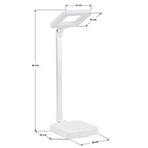Lampa na biurko Elegante led square 804  141664